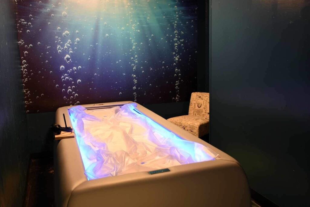 dry float Impact Wellness Spa Manitowoc Wisconsin Chamber Notebook Article